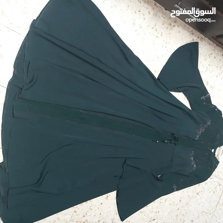 عباي لون زيتي للبيع