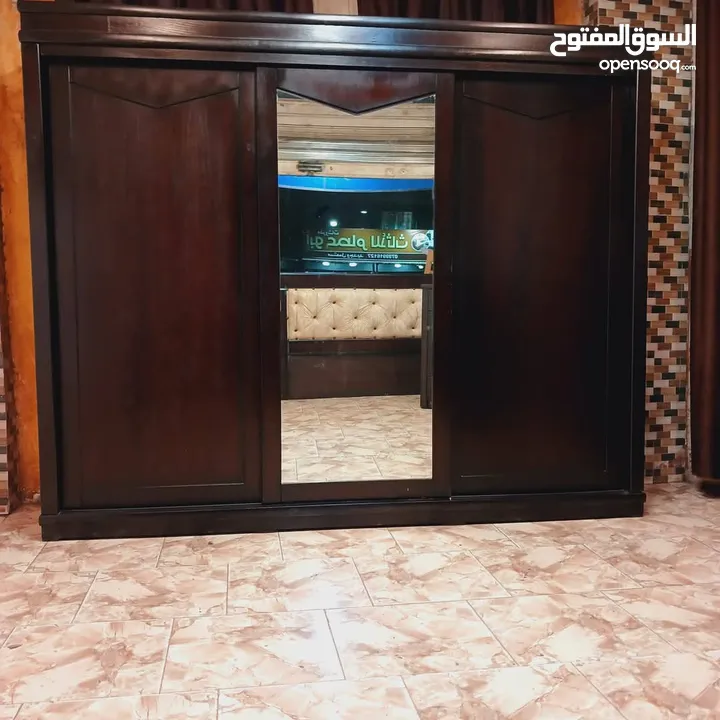 غرفه نوم لاتيه وبلوط
