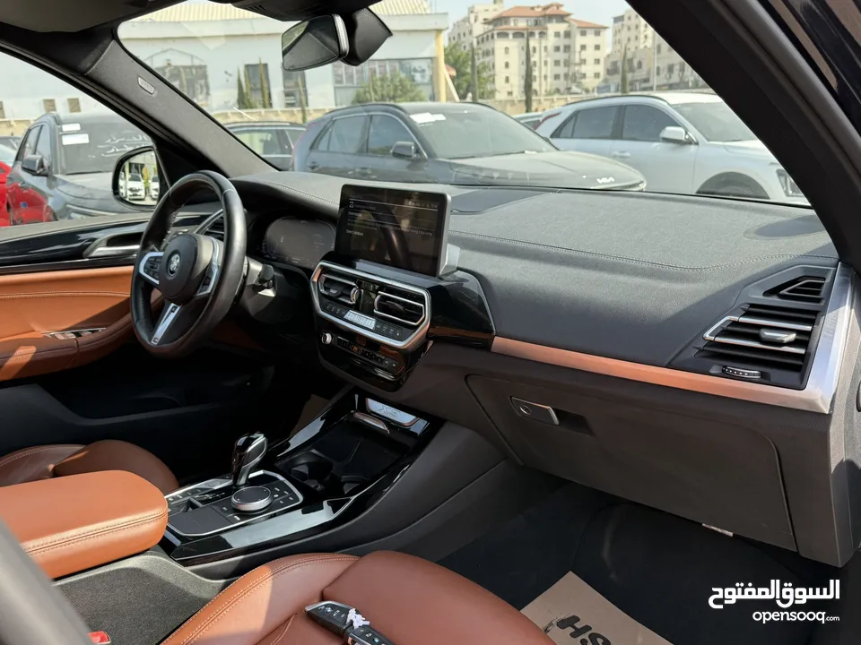 BMW x3 30e ترخيص 2022 ترخيص 293 حصان