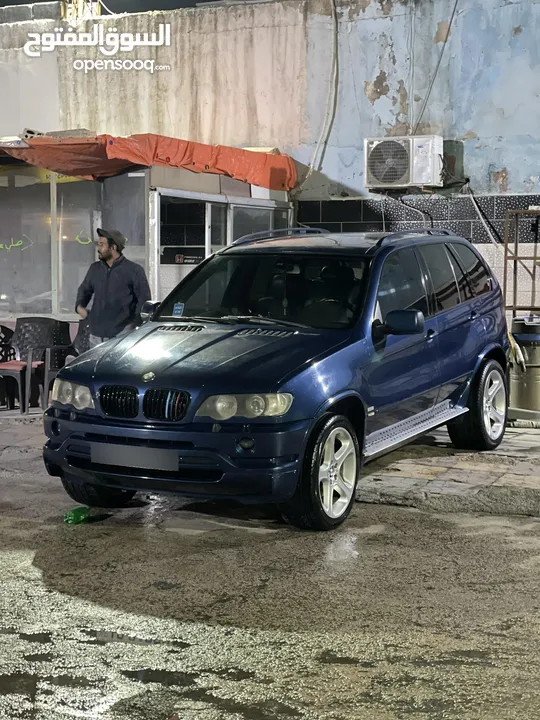 BMW X5 موديل 2001 فحص كامل ترخيص وتنازل واطي للبيع او البدل ع مرسيدس E200 موديل 2004