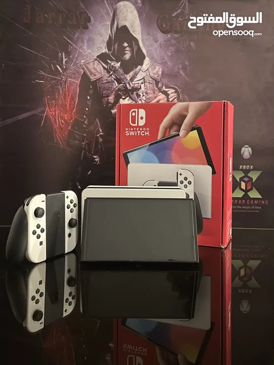 Nintendo switch Oled بحاله الجديد