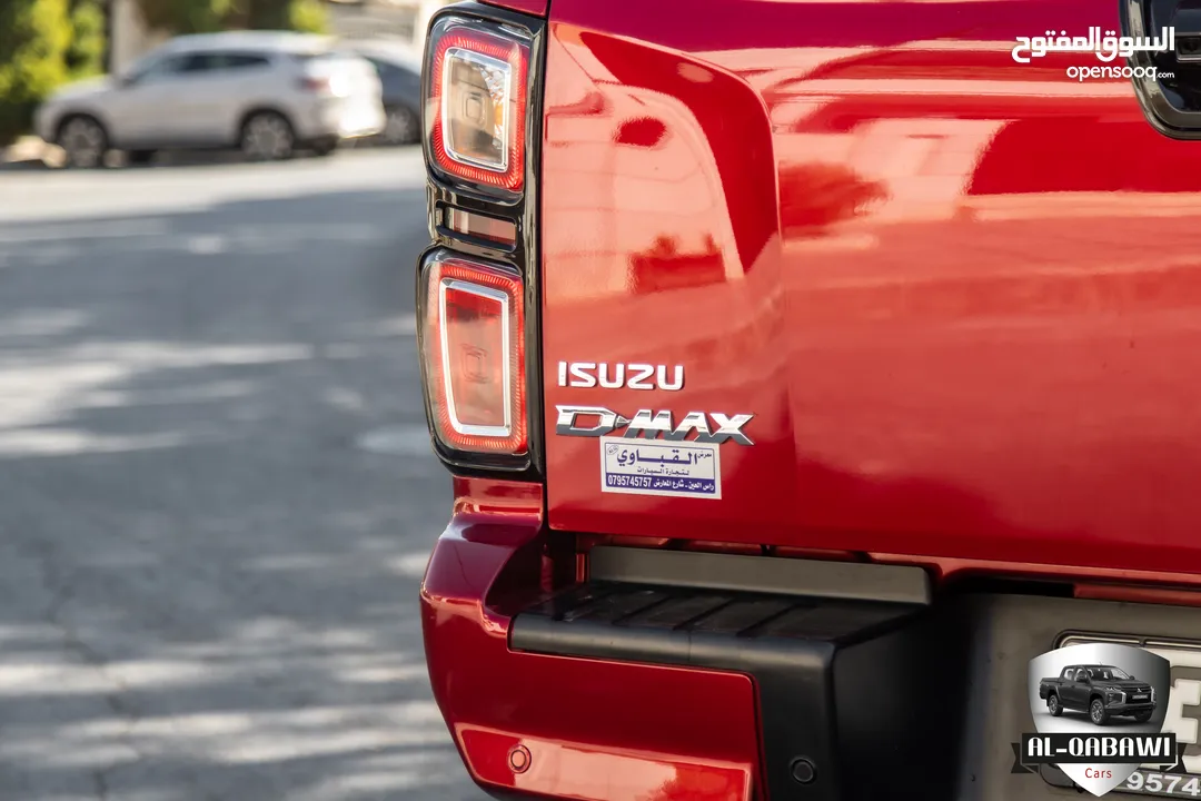 Isuzu D-Max 2023 Ls   البكب وارد و كفالة الشركة و قطعت 20,000 كيلو متر