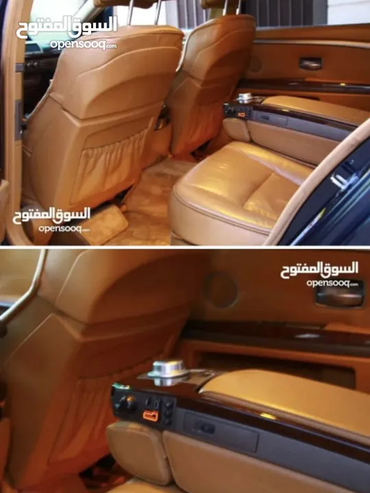 سيارة للبيع BMW 750 Li موديل 2007 أعلى مواصفات سعر نهائي 7000 دينار كاش فقط