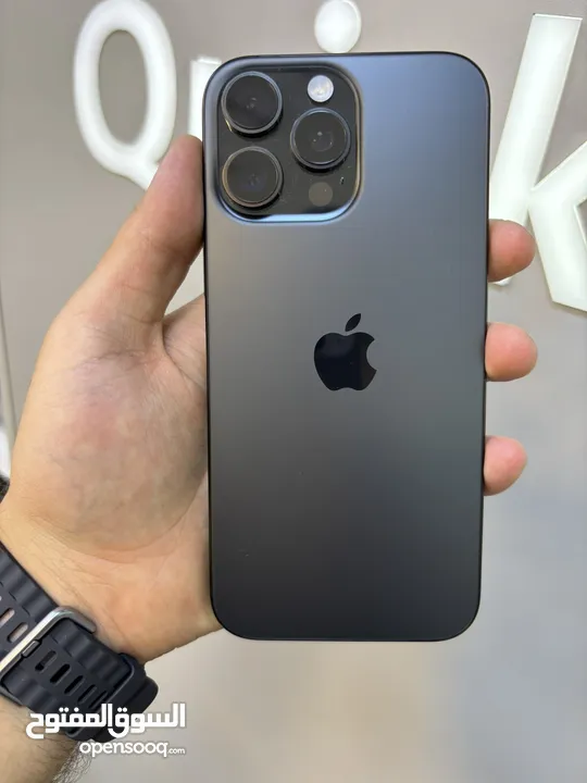 IPHONE 16 PRO MAX (1-TB) USED /// ايفون 16 برو ماكس ذاكرة 1 تيرا ذاكرة مستعمل وكاله