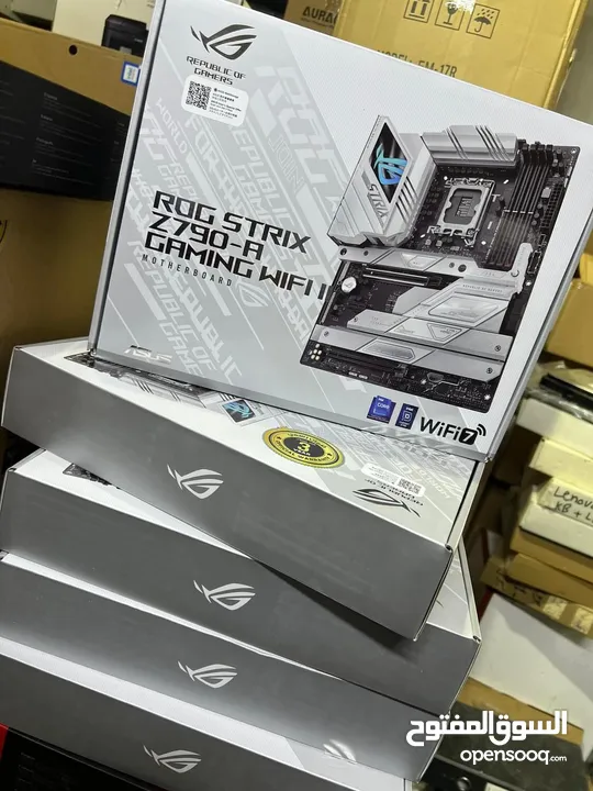 ‏ASUS ROG Strix Z790-A Gaming WiFi II  الف ابيض ثلج DDR5