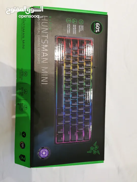 Razer Keyboard Purple key switches clicky