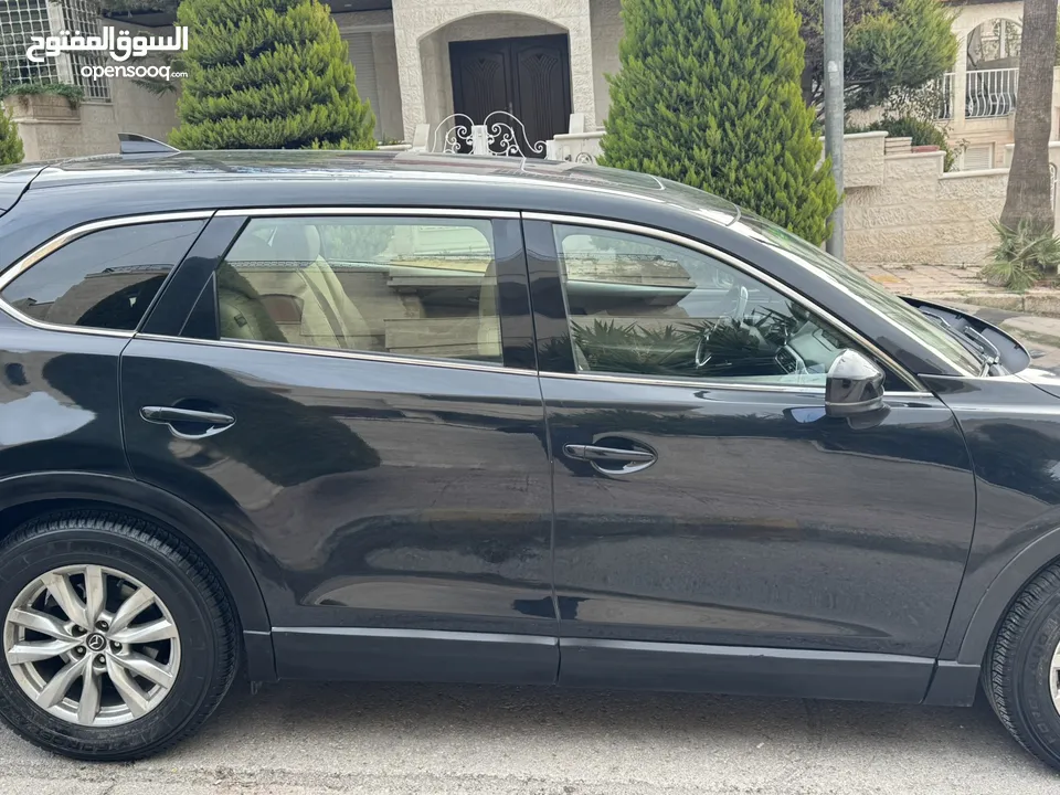 مازدا زوم CX9 موديل 2017 وارد الشركة الخياط الاردن الفحص مرفق مع صور