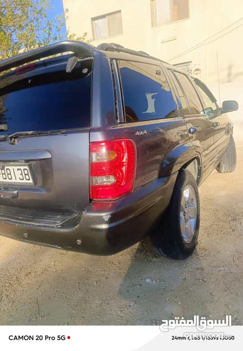 جيب شروكي 2001 بحاله جيده جدا قابل للتفاوض