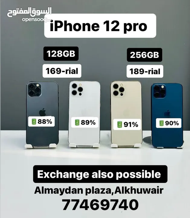 iPhone 12 Pro -128 GB /256 GB - Awesome condition phone at affordable price