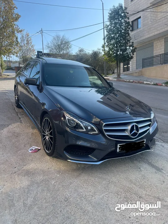 مرسيدس E200 بالنايلون وسعر حرق