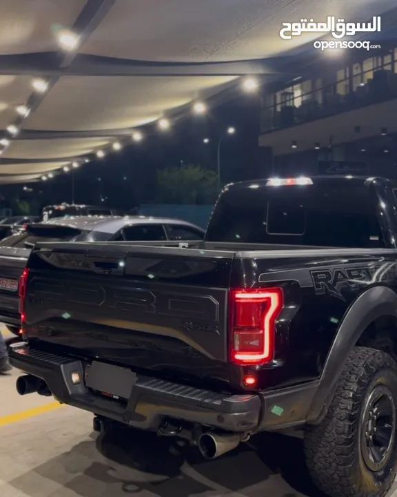Ford f150 raptor 2018  Clean tittle فحص كامل performance لون اسود فحص كامل
