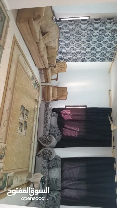 شقة مفروشة للايجار في مدينة عين الباشا حي المضمار15دقيقة عن عمان 20دقيقة عن مدينة جرش 15.