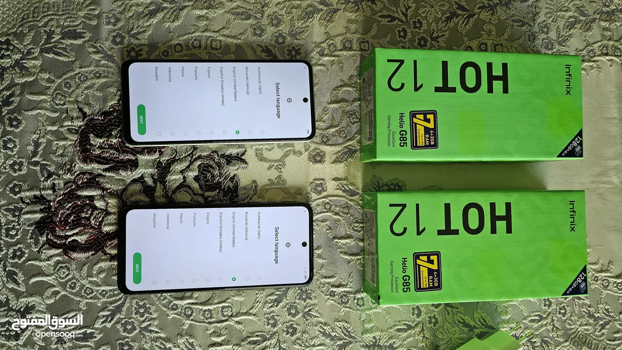 Infinix HOT 12 (2 Pieces) Used Like New