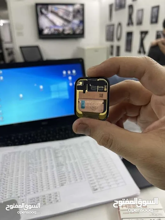 LCD Apple watch Series S8 (45mm) شاشة ساعة ايفون الاصلية.