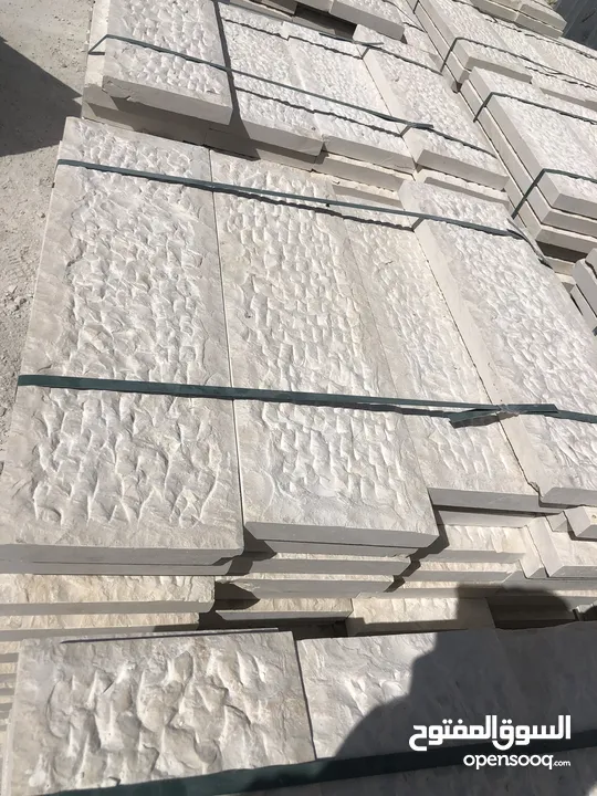 جميع انواع الحجر والرخام للبيع باسعار مناسبه للجميع