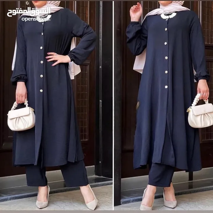 طقم ستاتي شرعي  السعر..... 7 وزن 50 لل 85 سي واي