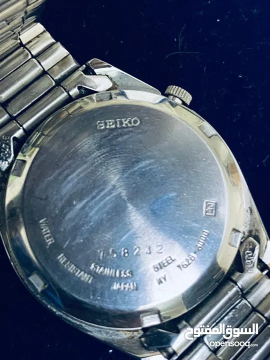 ساعة سايكو ياباني أصليه بها 21 جوهرة ياقوت أوتوماتيك بدون بطاريه