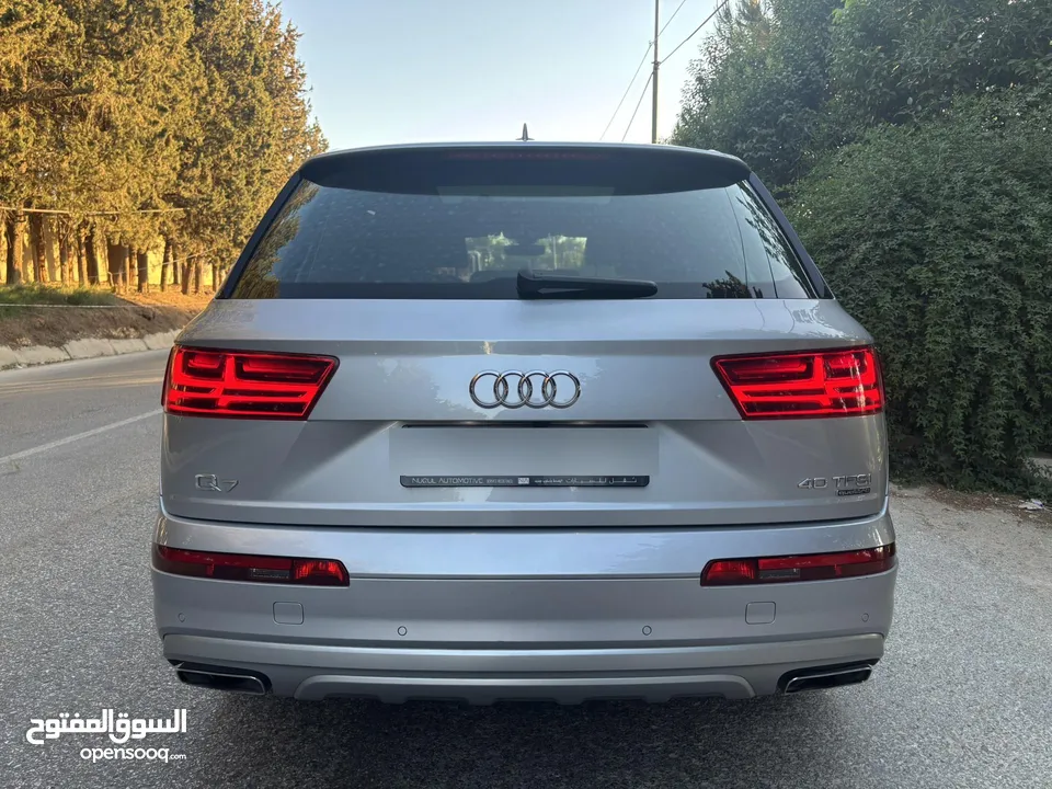 اودي Q7 فحص كامل قطعت 50 الف كم فقط مالك واحد! 7 ركاب