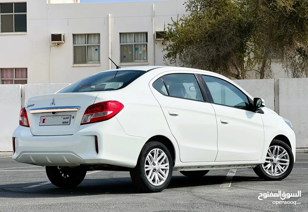 Mitsubishi Attrage 2022 Single Owner & 0 ACCIDENT , Ramdan Offers , Monthly 80 bd , Downpayment 400