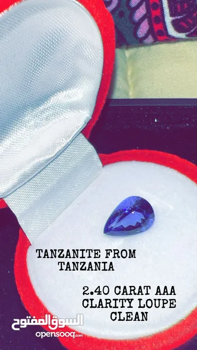 Tanzanite Diamond AAA clarity