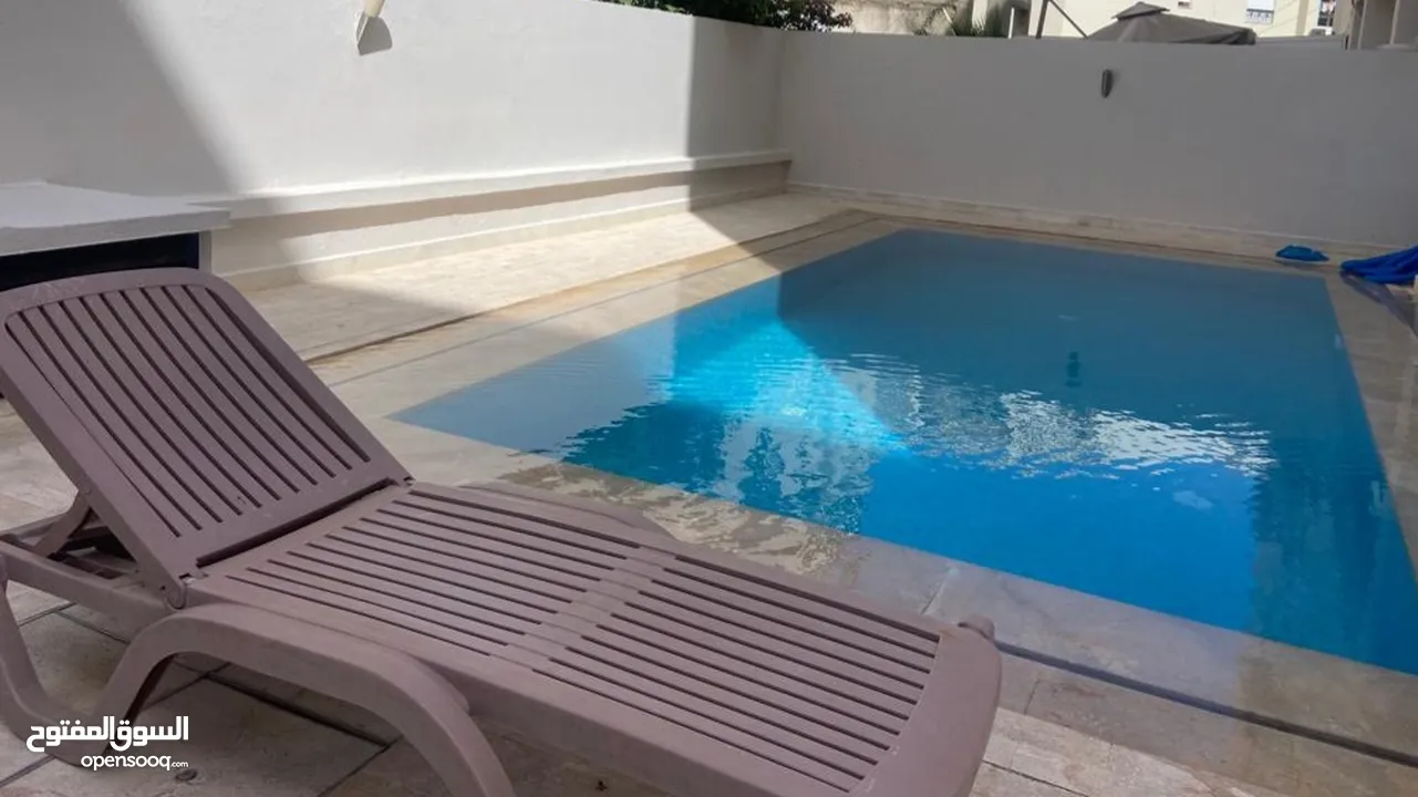 ديبلاكس luxury بالمسبح اللاك 2 location par nuitée duplex avec piscine à lac2