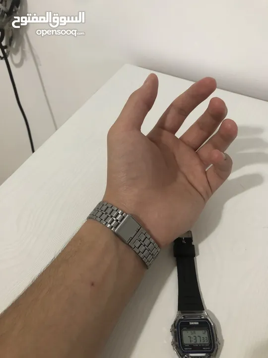 ساعة كاسيو بسعر رخيص واستعمال خفيف جدا للبيع بجودة جيدة جدا