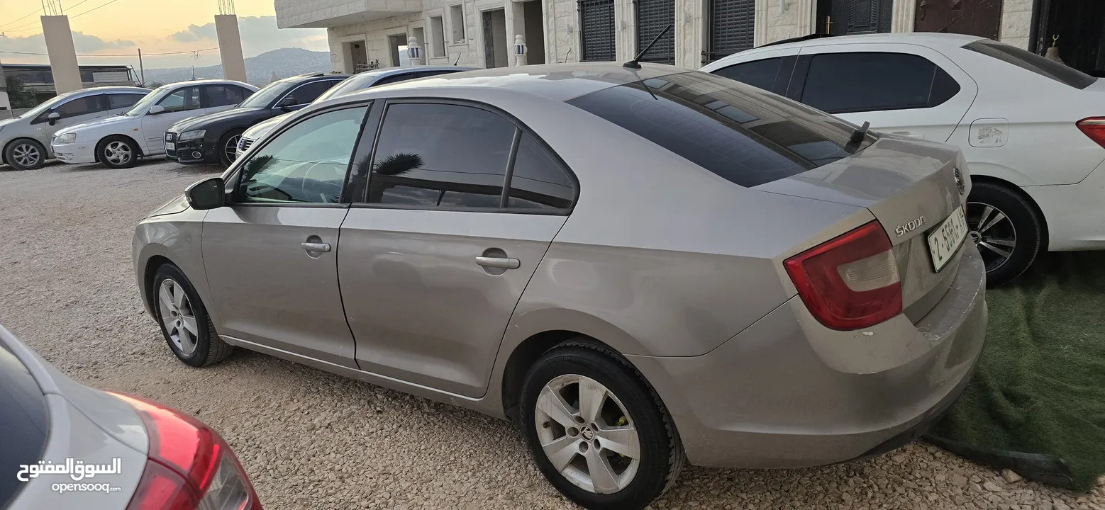سكودا رابد بسعر ممتاز