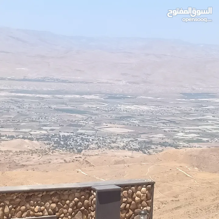 مزرعه للبيع في الصبيحي مطله على فلسطين