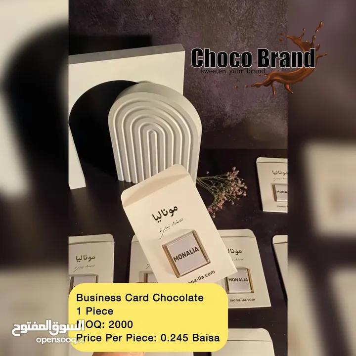 Customized Chocolates with your brand