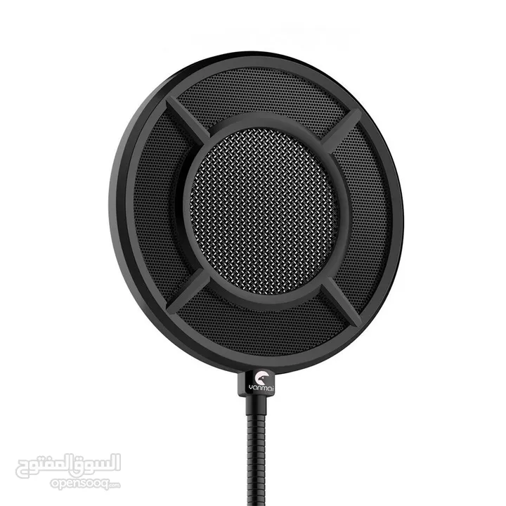 عازل مايك Pop Filter Double Shield Screen Yanmai