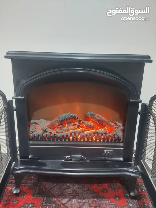 Electric fireplace heater