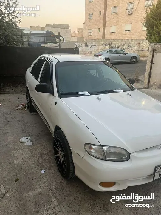 هيونداي أكسنت 1997 3 جيد — قصة الدب ، قير أوتوماتيك، استخدام سيدة