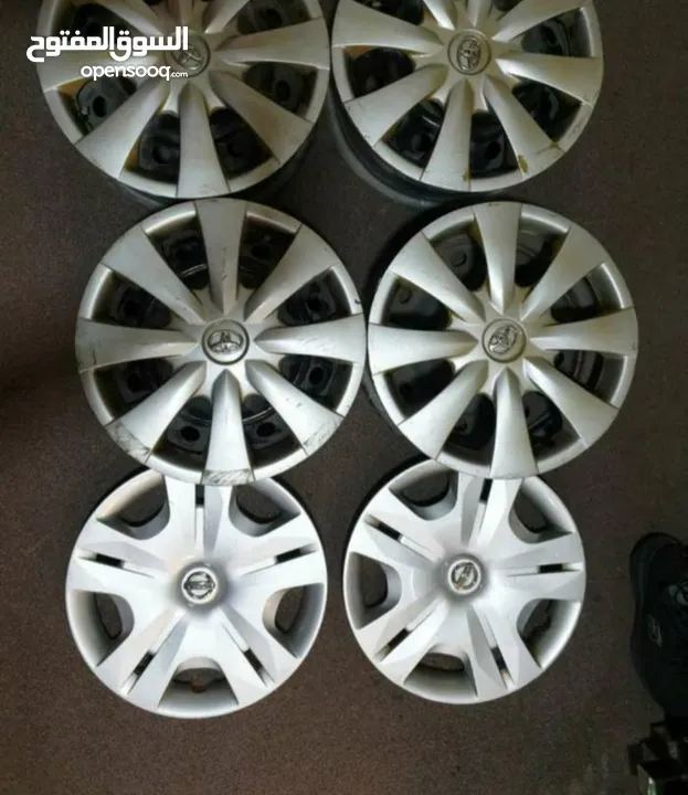 Mercedes rims AMG17 size for E350 or C350 corolla rims size 15 with cover & cover for Nissan Tida si