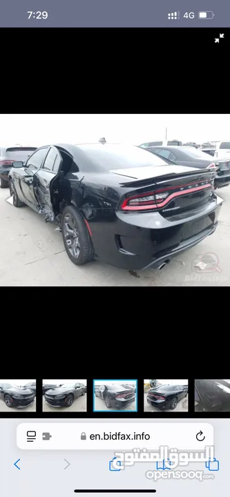 دوج تشارجر 2019Gt للبيع ماشيه حاليا 69الف mile بدون ايرباك والضربه موضحه بالصور بسعر 24200 مع المجال