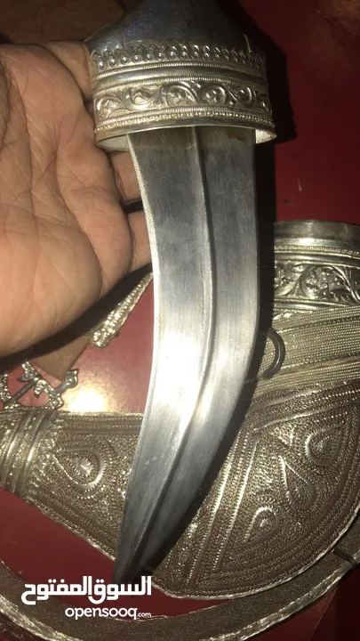خنجر صوري قرن زراف هندي جميلة جدا كشخة وهيبه لما تلبسها