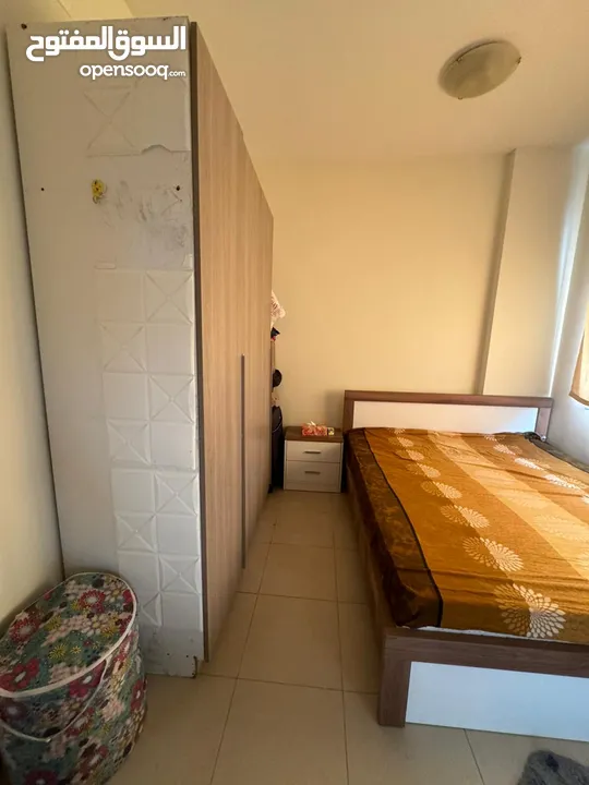 Fully Furnished 1bhk flat for rent in international city Phase-2 (Warsan-4)
