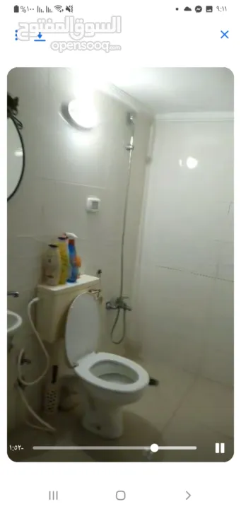 شقه طابق تاتي للبيع غرفتين وصالون ومطبخ وجمام