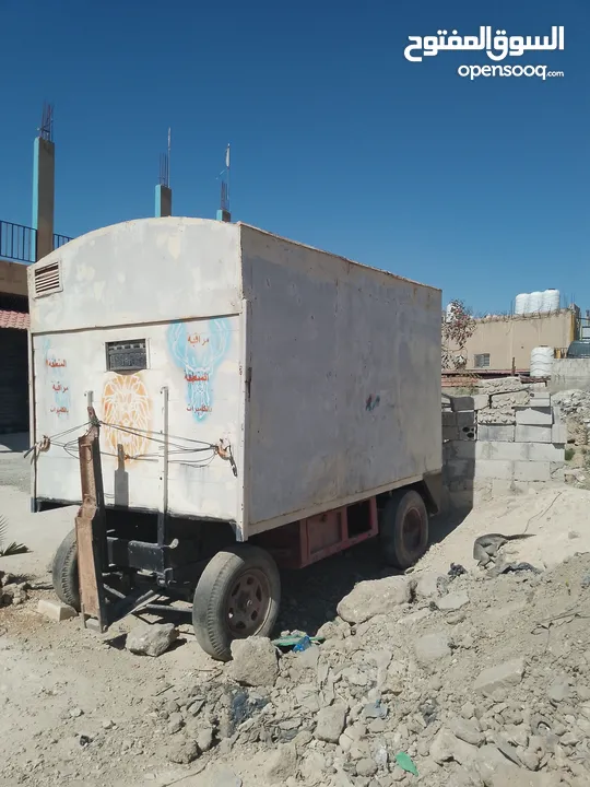 كرفان عربايه سحب يصلح قهوه أو أي مشروع