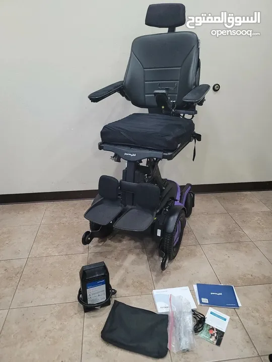 2020 PERMOBIL F3 RNET CORPUS WHEELCHAIR WITH POWER 12'' SEAT LIFT, POWER TILT, POWER TILT, POWER REC