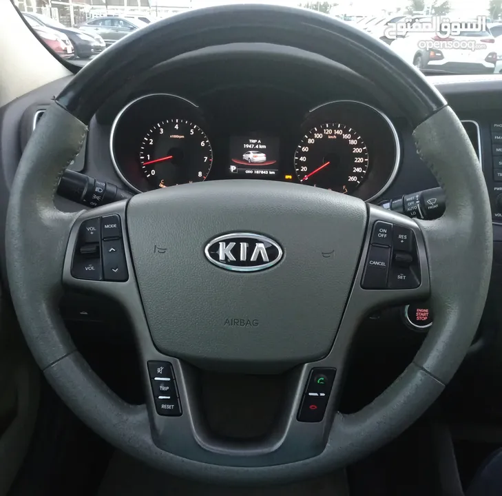 Kia Cadenza Panorama V6 3.5L Model 2012