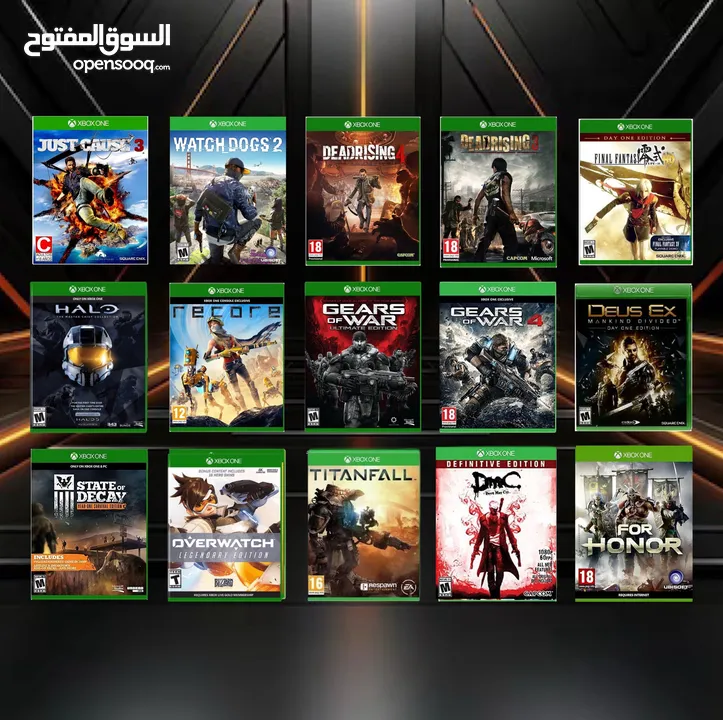Xbox series x & one x/s Game CD’s  أقراص ألعاب إكس بوكس سيريس & ون