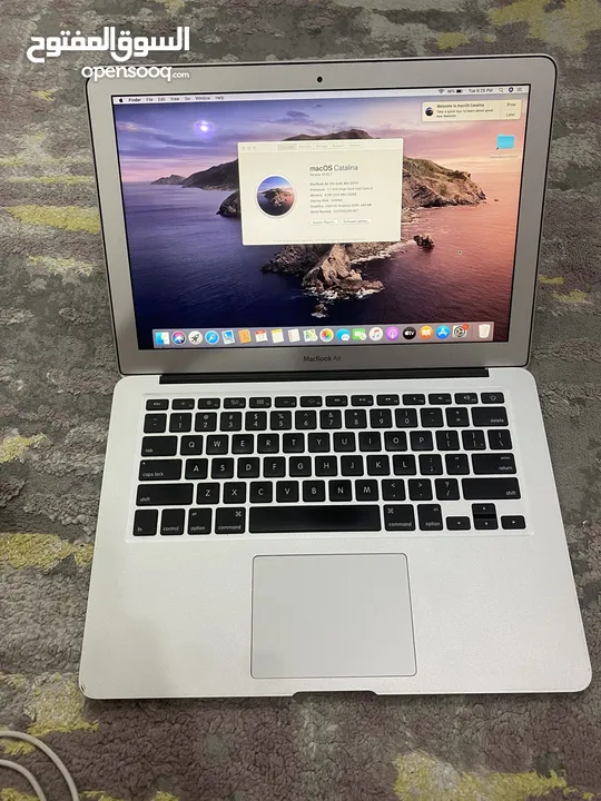 ماك بوك اير core i5 ram 4gb128ssd very good condition