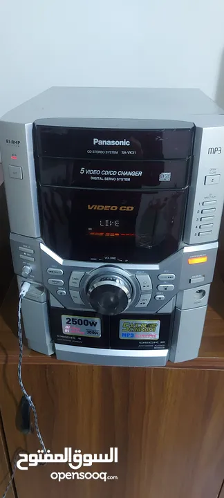 مسجل panasonic cd system