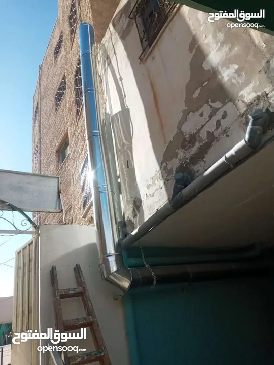 دكت ، هودات ، مداخن ، مطاعم ، جميع اعمال الستانلس طبي وغذائي ، رفوف وطاولات ستانلس طبي و غذائي .
