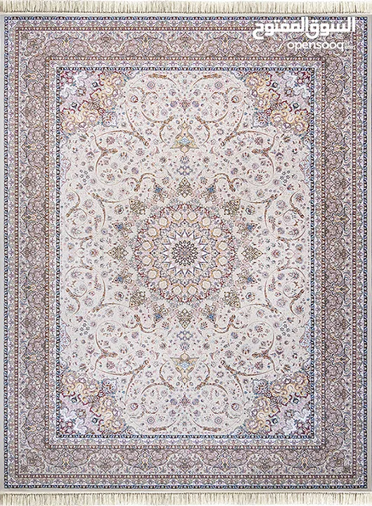 persian machine-made carpet with 1500 Reeds and a density of 4500 with various designs and the best