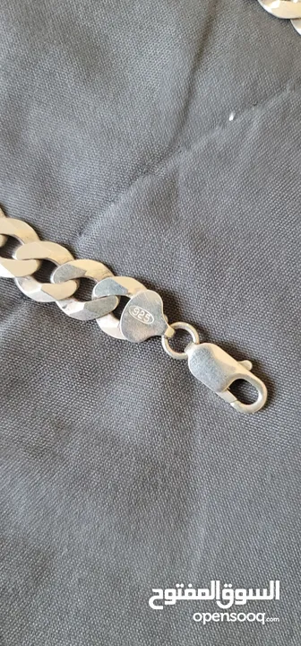 925 silver chain available 12mm width 55 grams weight