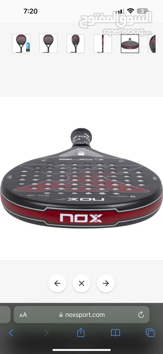 مضرب بادل نوكس x-one casual series  Padel racket nox x-one casual series  جديد  New