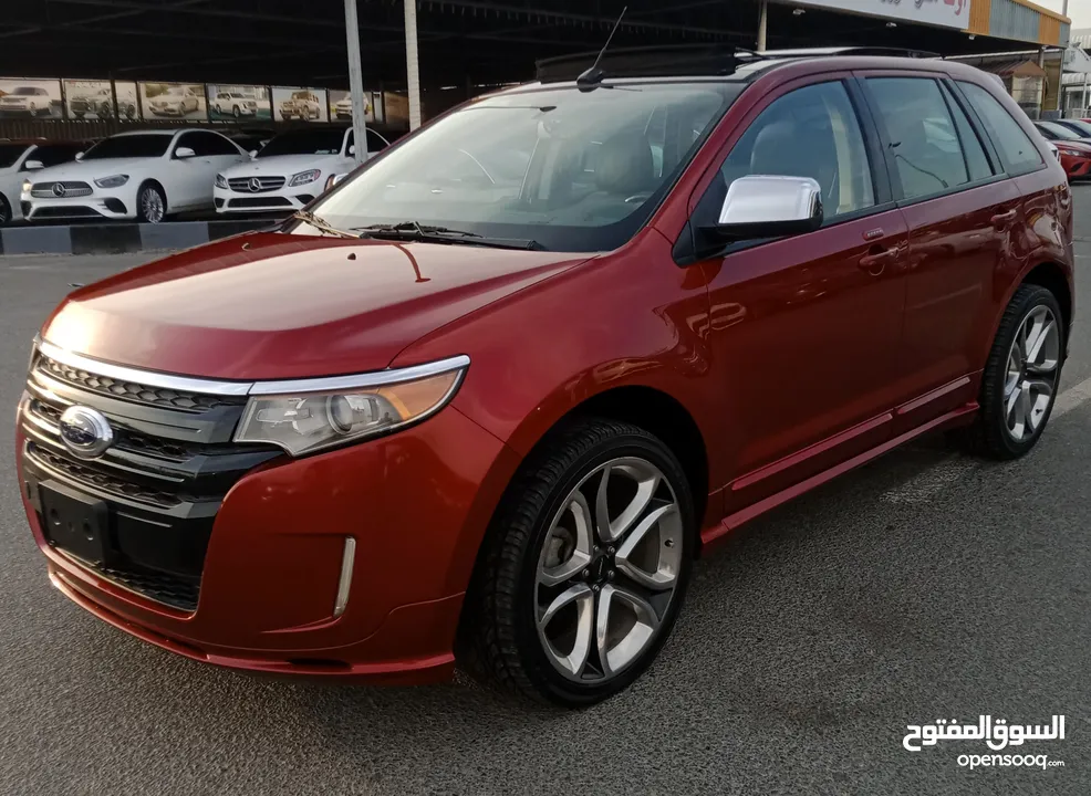 Ford Edge Sport Panorama V6 3.7L Full Option Model 2013