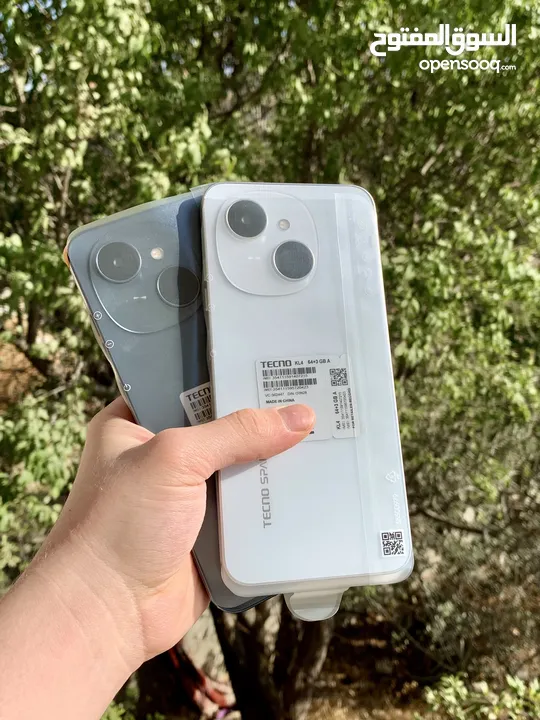 شبيه الايفون تكنو سبارك g1 128 جيجا الرام 4GB+4GB كفالة 13 شهر على الجهاز طبعا جديد مع مرفقاته