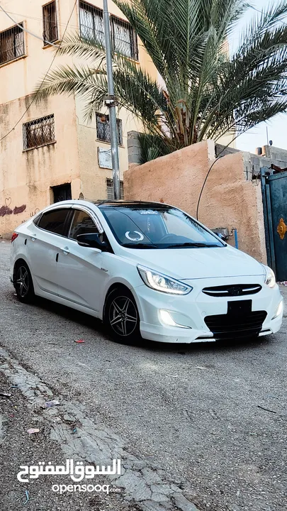 /Hyundai Accent 2016 برخصة بنزين  1400  6 غيار  056110865 جير ماطور شوسطة مكنيكيات افحص وين بدك